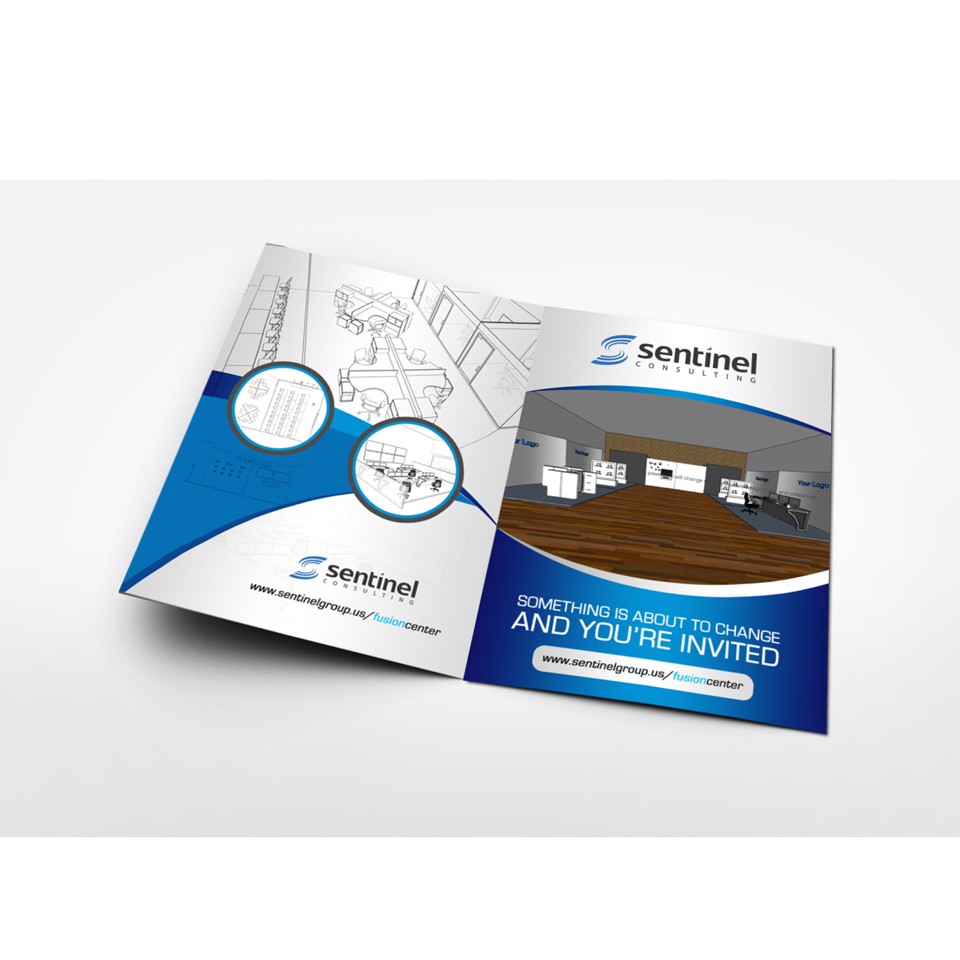 Diseño de Flyer por creative.bugs para Sentinel Consulting, LLC | Diseño #12004316