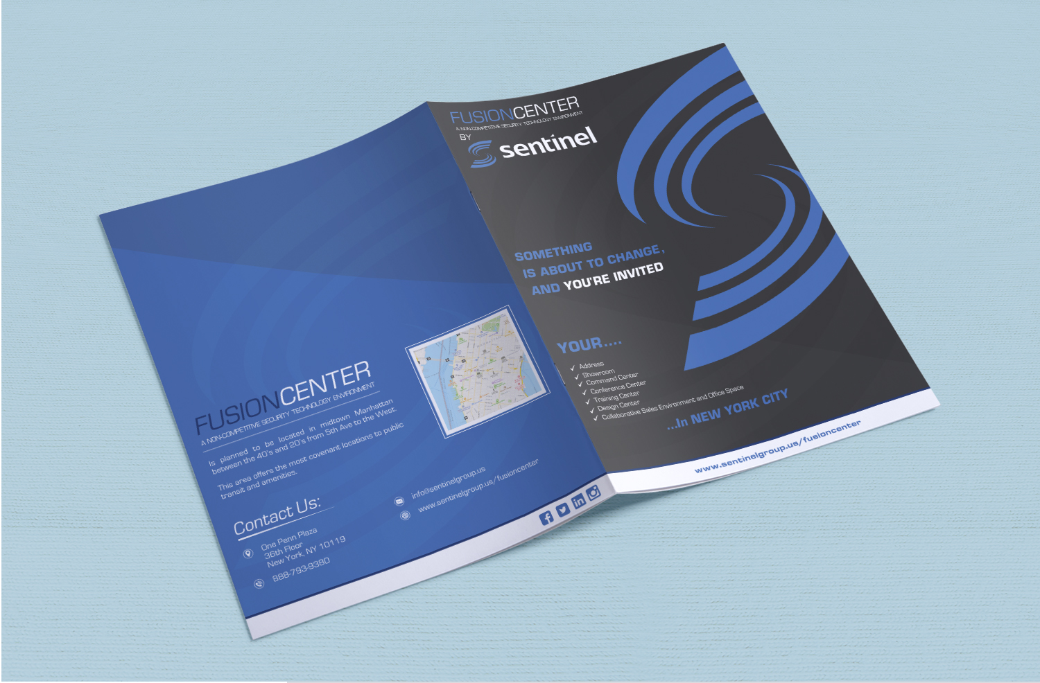 Diseño de Flyer por ecorokerz para Sentinel Consulting, LLC | Diseño #12010551