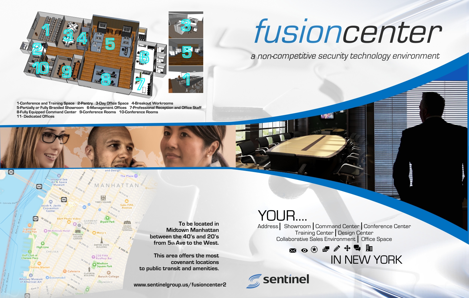Diseño de Flyer por Lincoln Oliver para Sentinel Consulting, LLC | Diseño #12004634