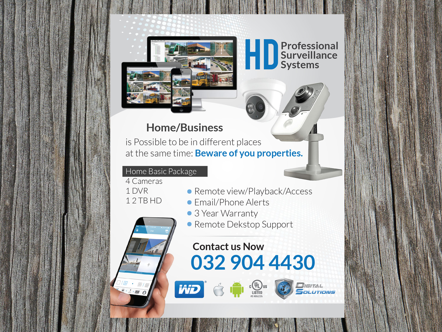 Flyer Design by Priyo Subarkah for Digital Security Solutions | Design #12023026