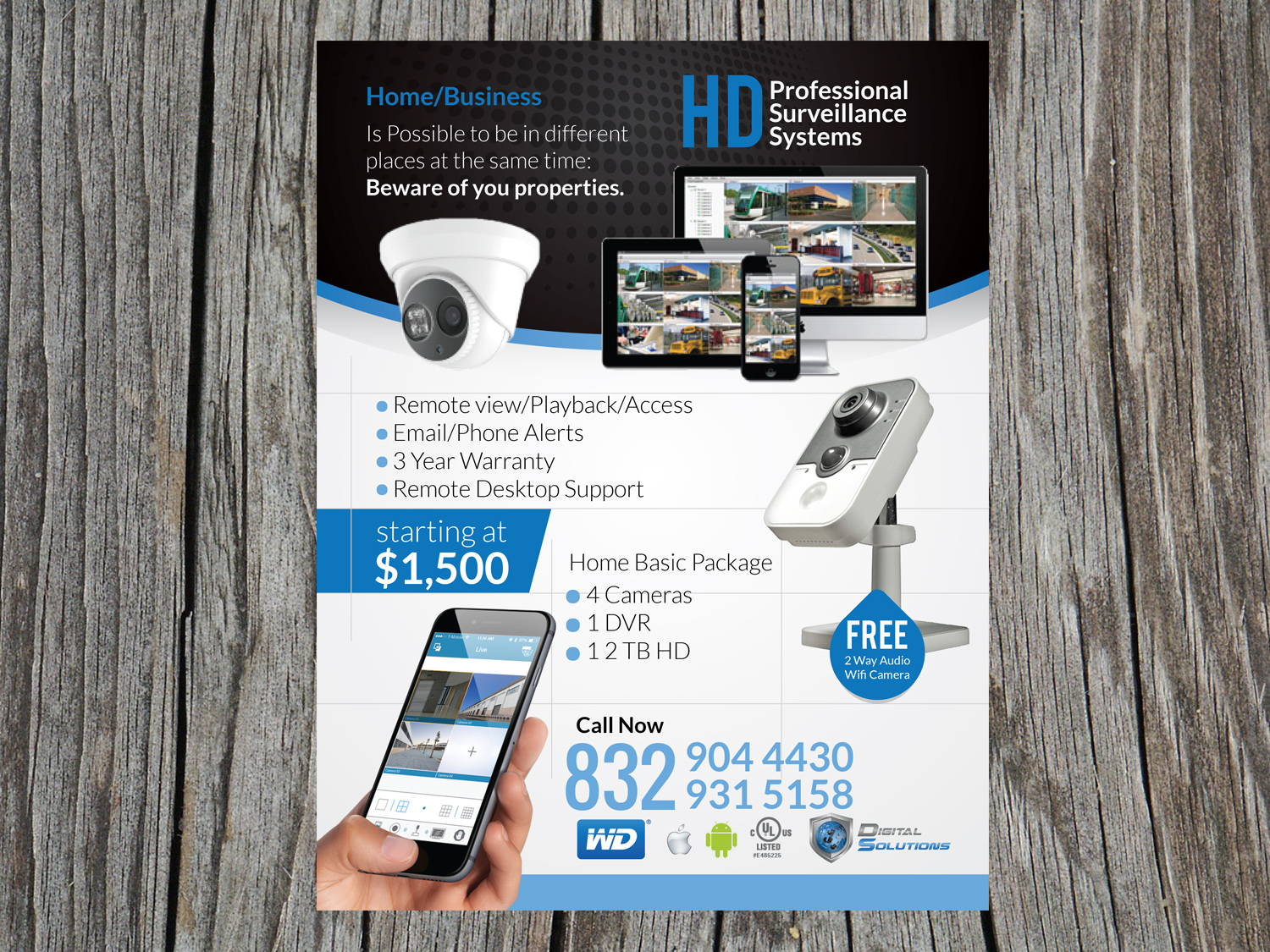 Flyer Design by Priyo Subarkah for Digital Security Solutions | Design #12041323