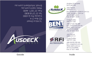 Stationery Design by GR  for Ausdeck Group | Design: #523994