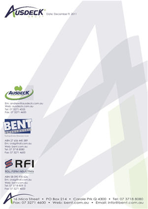 Schreibwaren-Design von GR  für Ausdeck Group | Design: #525874