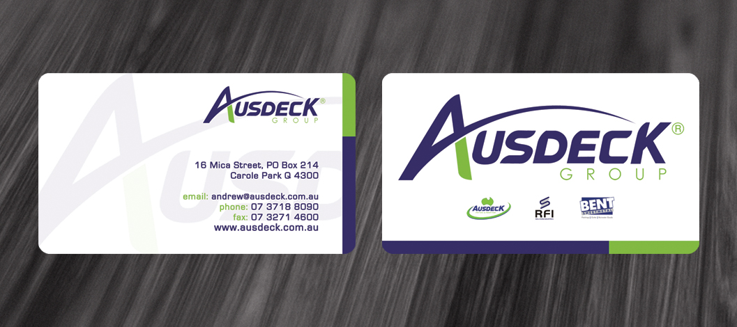Stationery Design by diRtY.EMM for Ausdeck Group | Design #523461