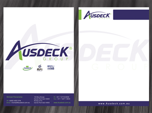 Stationery Design by diRtY.EMM for Ausdeck Group | Design: #525663