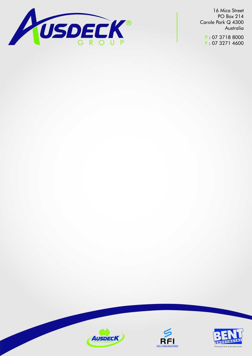 Stationery Design by DM for Ausdeck Group | Design #539962