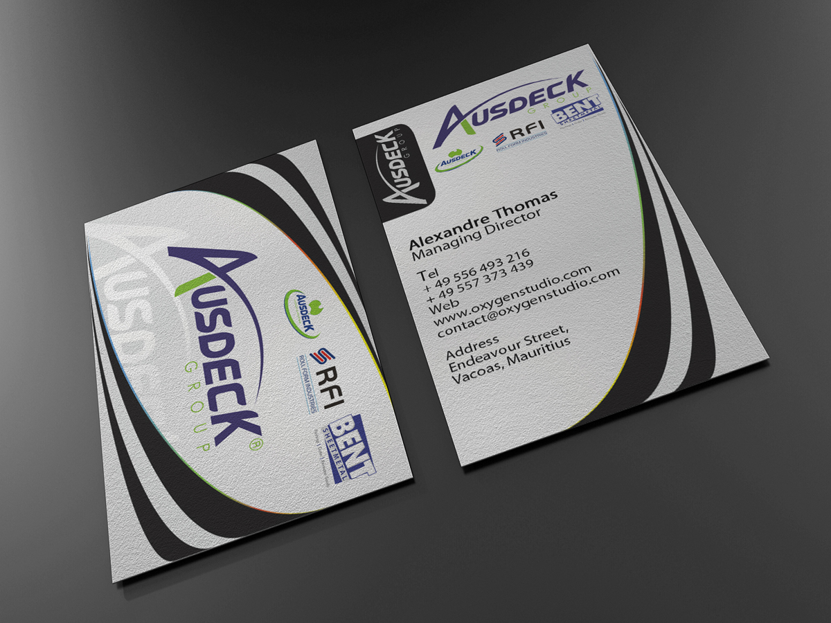 Stationery Design by Marvel Medias for Ausdeck Group | Design #529913