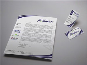 Schreibwaren-Design von Marvel Medias für Ausdeck Group | Design: #531324