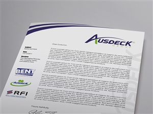 Schreibwaren-Design von Marvel Medias für Ausdeck Group | Design: #531326