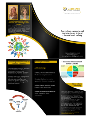 Flyer Design by Giovanni for Class Act Safety Consulting, LLC | Design: #12055654