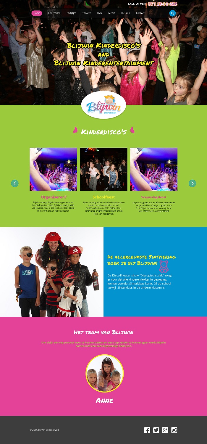 Web Design by Pram Shaw for Blijwin | Design #12032226