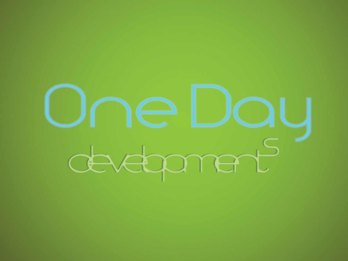 Logo Design by Jopoto for One Day Developments | Design #2370870