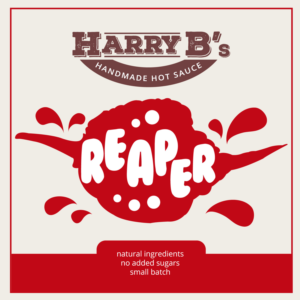 Harry B's             handmade hot sauce | Label Design by happytummy