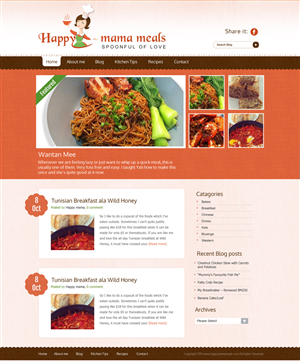 Wordpress Design by Chikki for this project | Design: #2483421