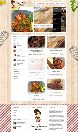 Wordpress Design by J. Chaturvedi for this project | Design: #2486521