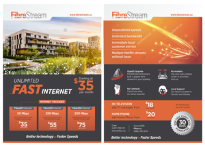 Internet service provider (ISP) flyer | Design de Flyer par D Creative