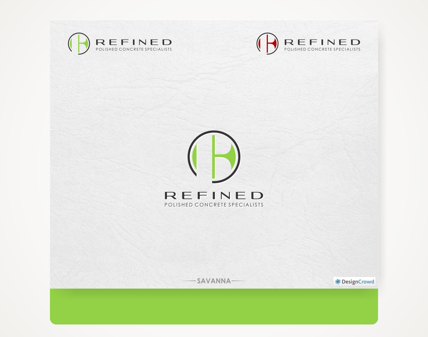 Logo Design by Savana for Refined polished concrete specialists | Design #12033252