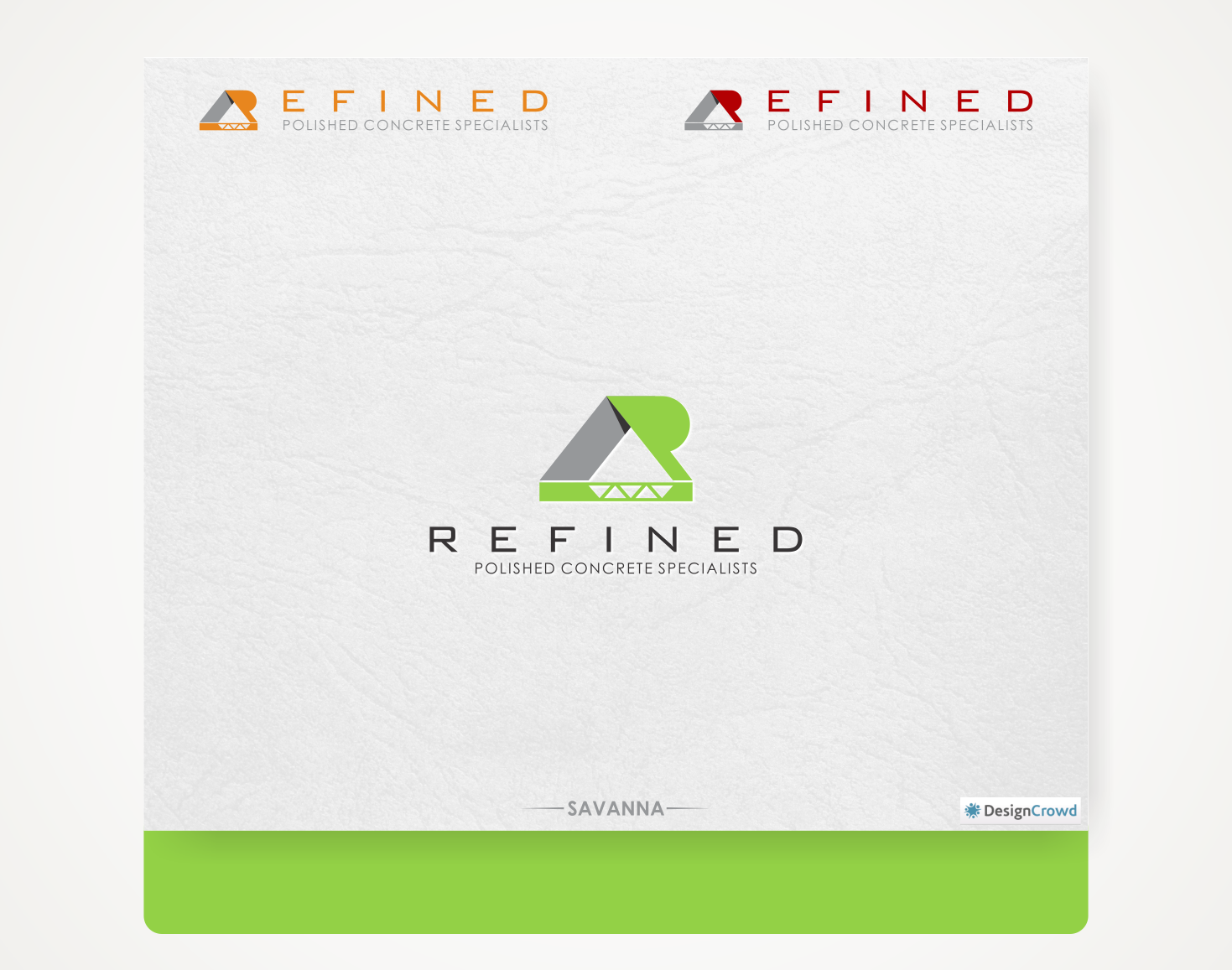 Logo Design by Savana for Refined polished concrete specialists | Design #12033259