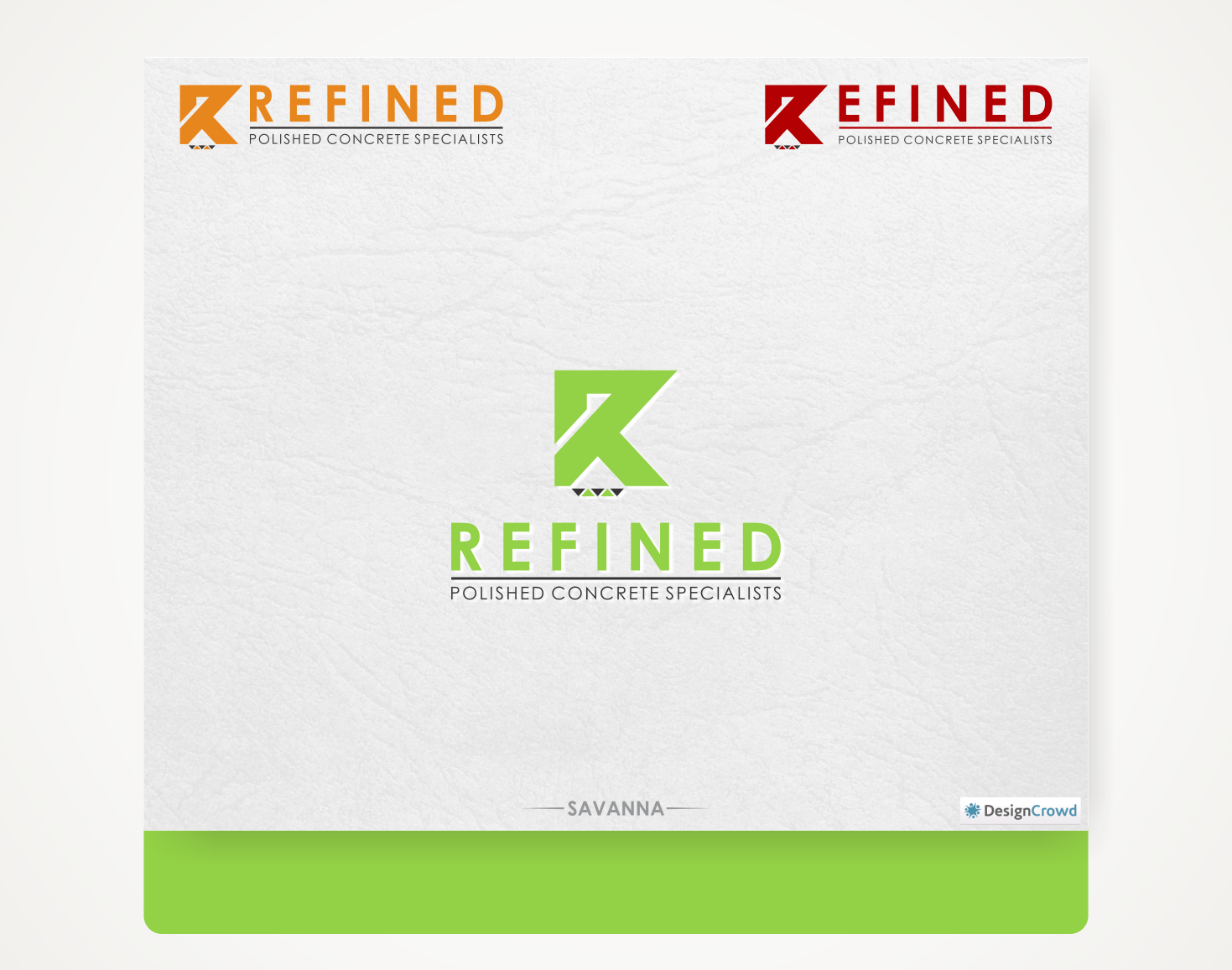 Logo Design by Savana for Refined polished concrete specialists | Design #12033261