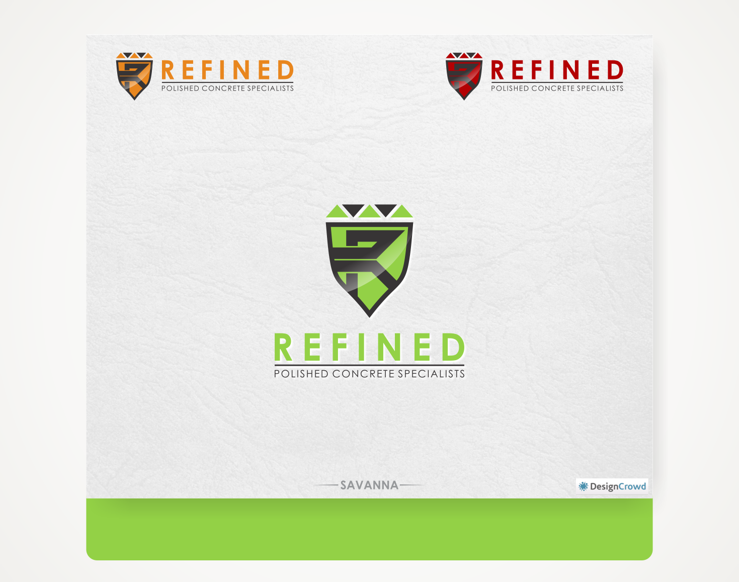 Logo Design by Savana for Refined polished concrete specialists | Design #12033265