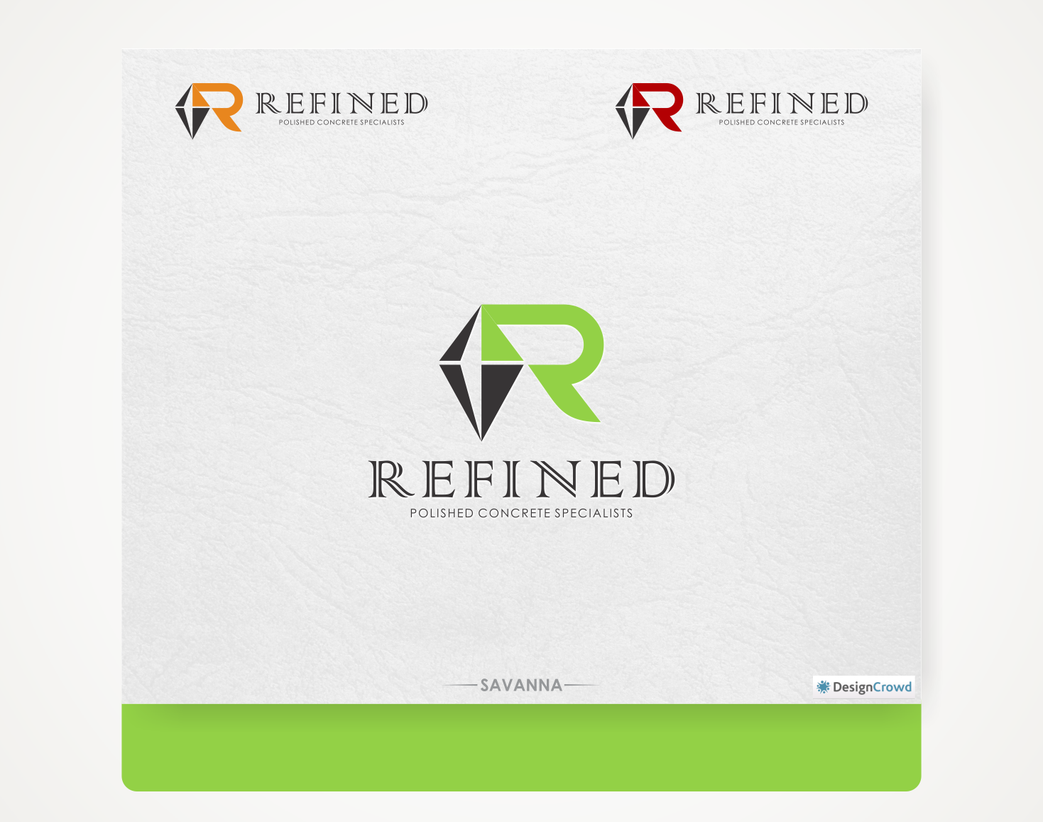 Logo Design by Savana for Refined polished concrete specialists | Design #12033268
