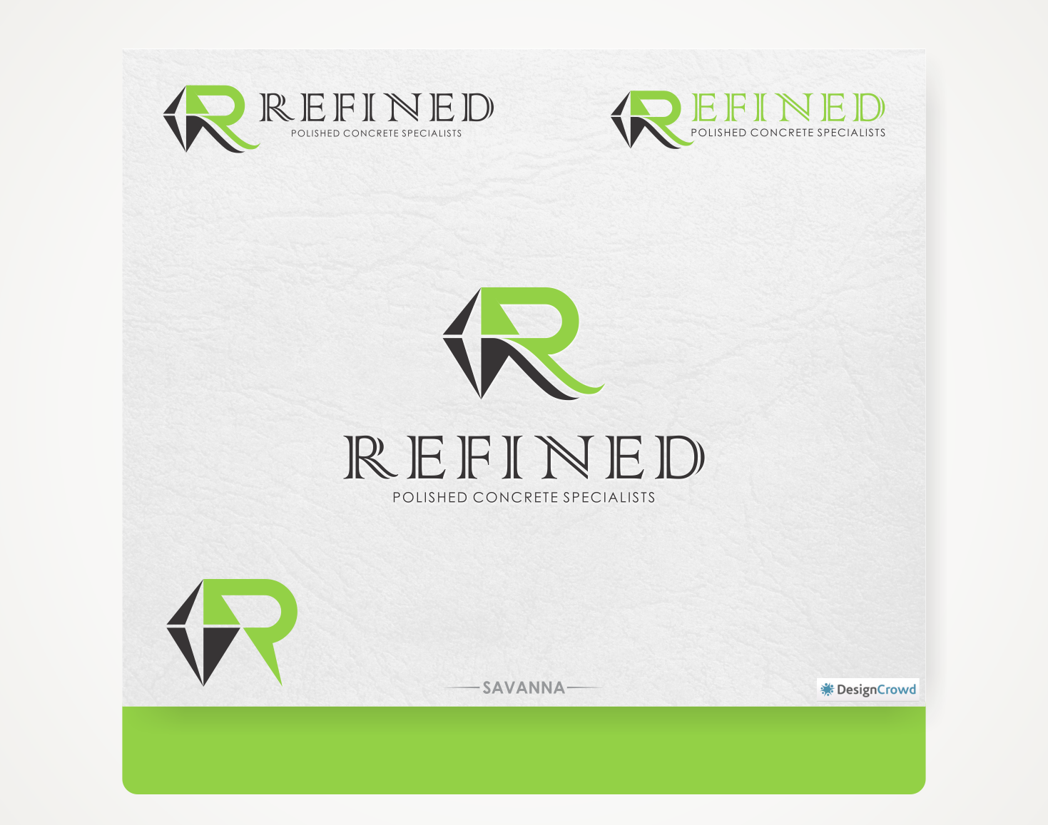 Logo Design by Savana for Refined polished concrete specialists | Design #12033740