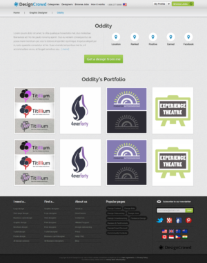 Graphic Design by Oddity Softwares for DesignCrowd LLC | Design: #12143968