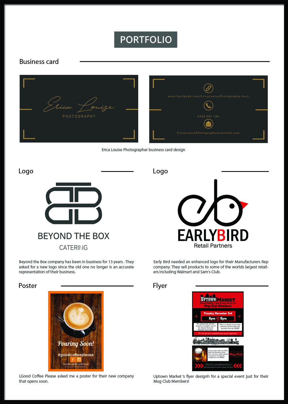 Graphic Design by nina shaw for DesignCrowd LLC | Design #12201762