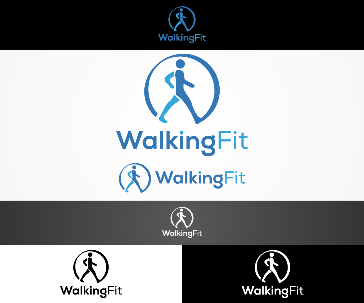 Logo Design by sangeloenriquez for WalkingFit | Design #12039381