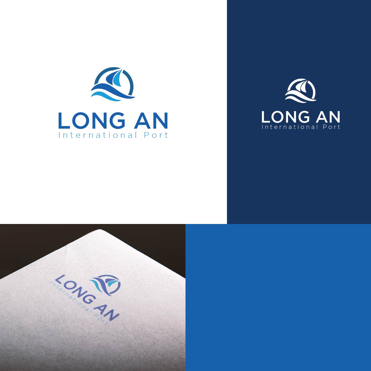 Logo Design by tinmaik12 for Long An International Port Operation & Management JSC | Design #12011088