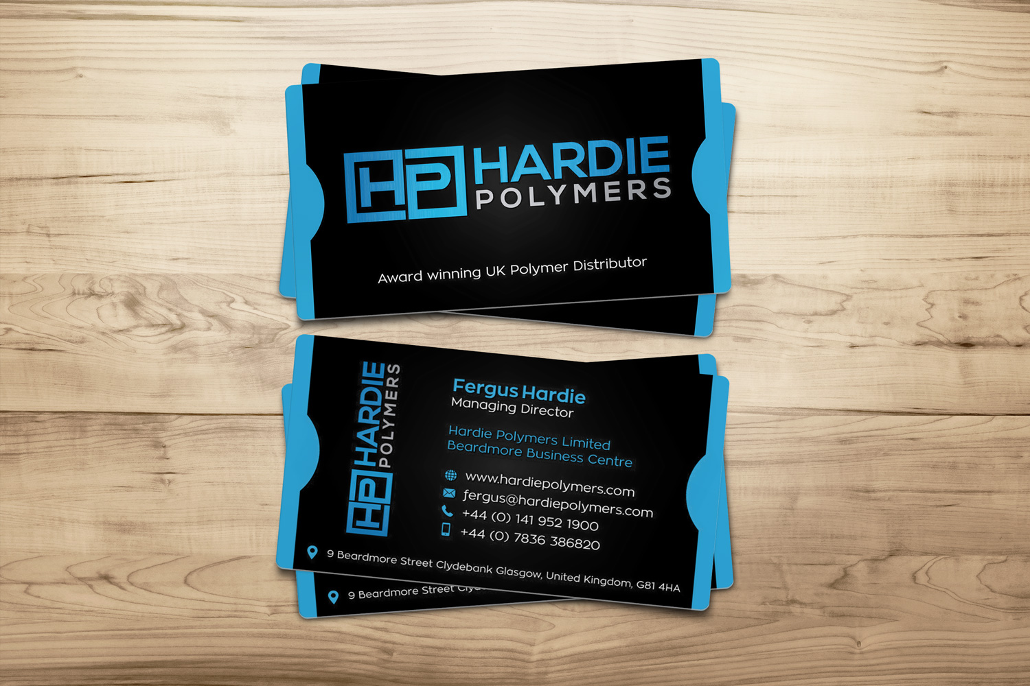 Business Card Design by Impressive Solutions for Hardie Polymers Ltd | Design #12015202