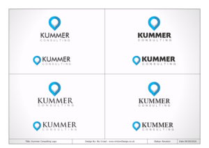 Logo Design by nvisiondesign.co.uk for Kummer Consulting GmbH | Design: #12021648