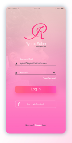 App Design by AppGeek for this project | Design: #18054673