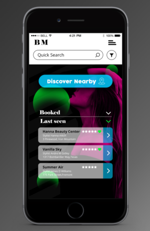 App Design by Omar Dalam for this project | Design: #18015851