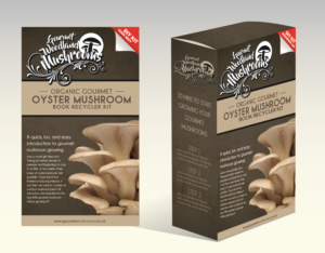 Packaging Design by Garth Jones for Gourmet Woodland Mushrooms | Design: #12052849