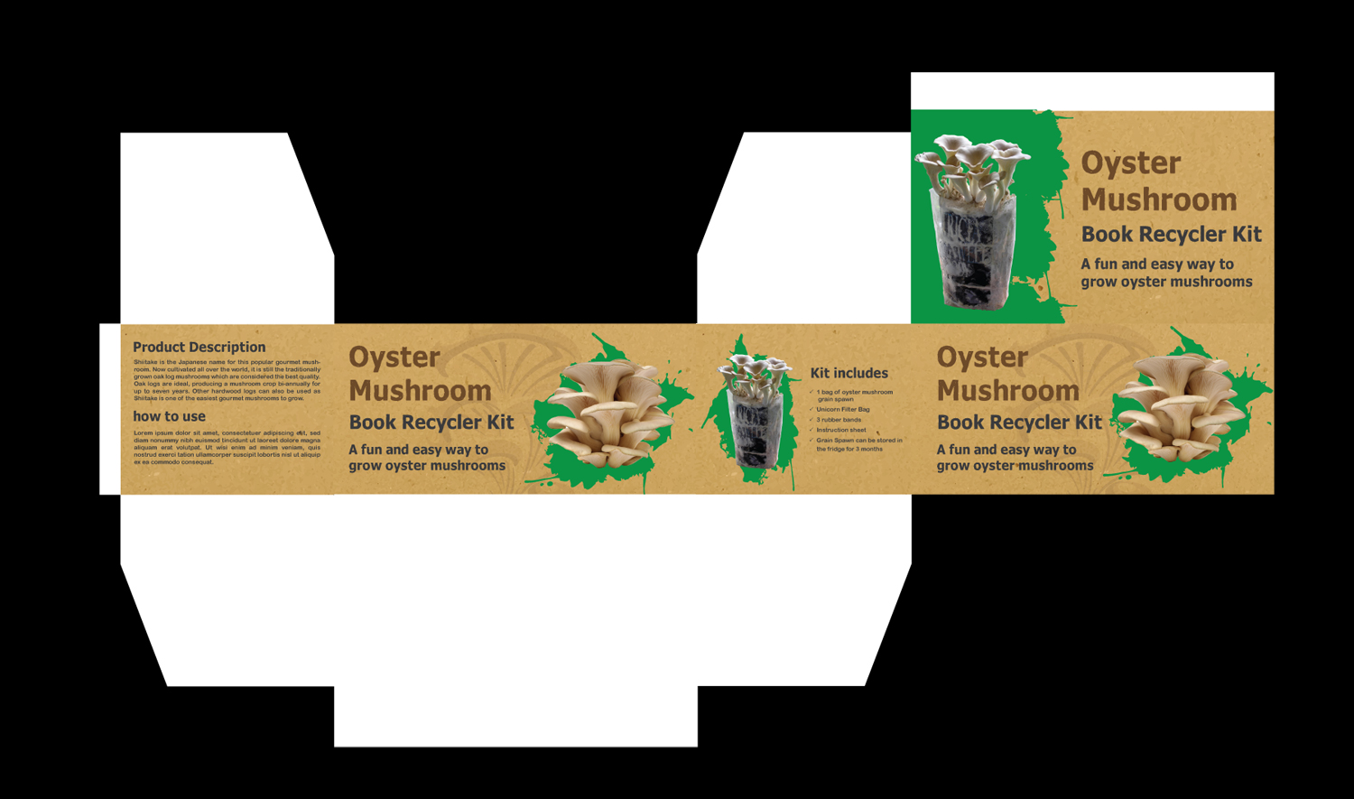 Design Emballage par pivotaldesign.biz pour Gourmet Woodland Mushrooms | Design #12102517