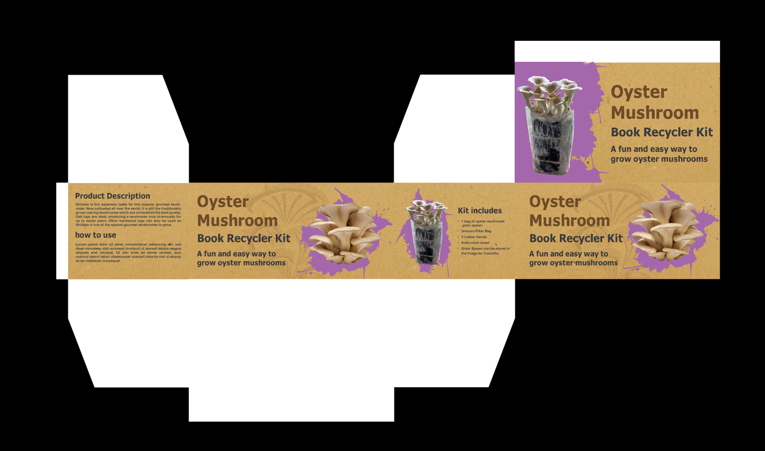 Design Emballage par pivotaldesign.biz pour Gourmet Woodland Mushrooms | Design #12102527