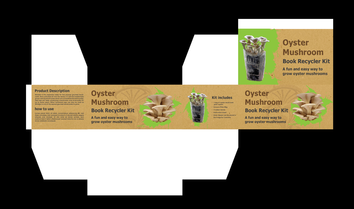 Design Emballage par pivotaldesign.biz pour Gourmet Woodland Mushrooms | Design #12102533