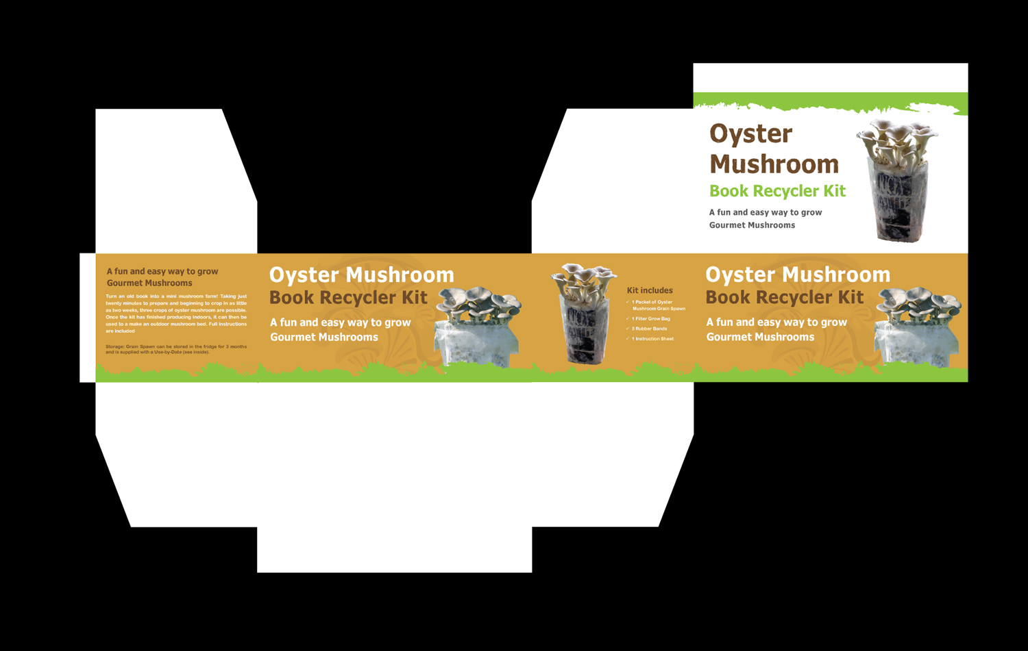 Packaging Design by pivotaldesign.biz for Gourmet Woodland Mushrooms | Design #12118110