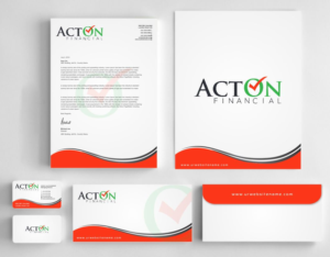 Stationery Design by AwsomeD for ActOn Financial | Design: #12031905