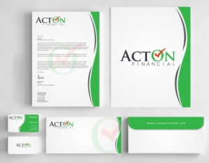 Stationery Design by AwsomeD for ActOn Financial | Design: #12031933
