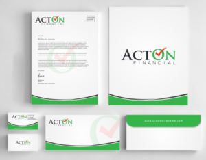 Stationery Design by AwsomeD for ActOn Financial | Design: #12031981