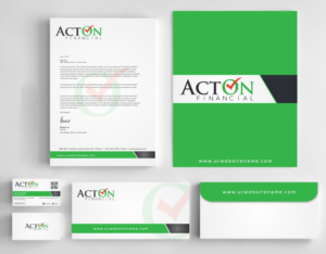 Stationery Design by AwsomeD for ActOn Financial | Design: #12031995