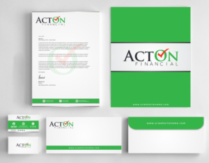 Stationery Design by AwsomeD for ActOn Financial | Design: #12031998
