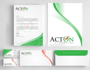 Stationery Design by AwsomeD for ActOn Financial | Design: #12032000