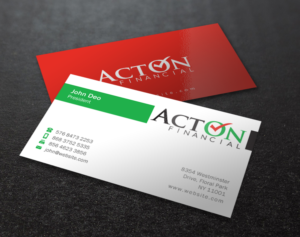 Stationery Design by Brand aid for ActOn Financial | Design: #12031799