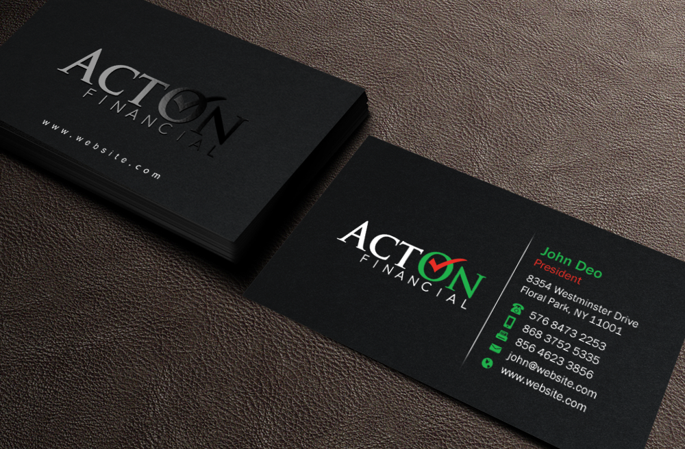 Diseño de Papelería por Brand aid para ActOn Financial | Diseño #12031817