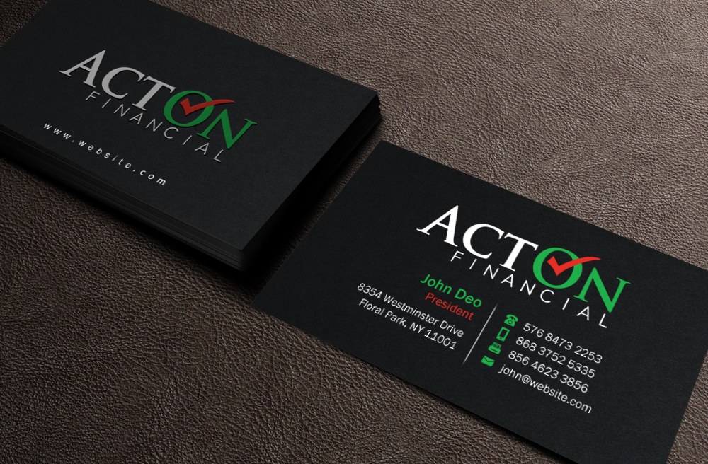 Diseño de Papelería por Brand aid para ActOn Financial | Diseño #12031822