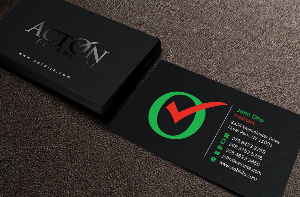 Stationery Design by Brand aid for ActOn Financial | Design #12031824