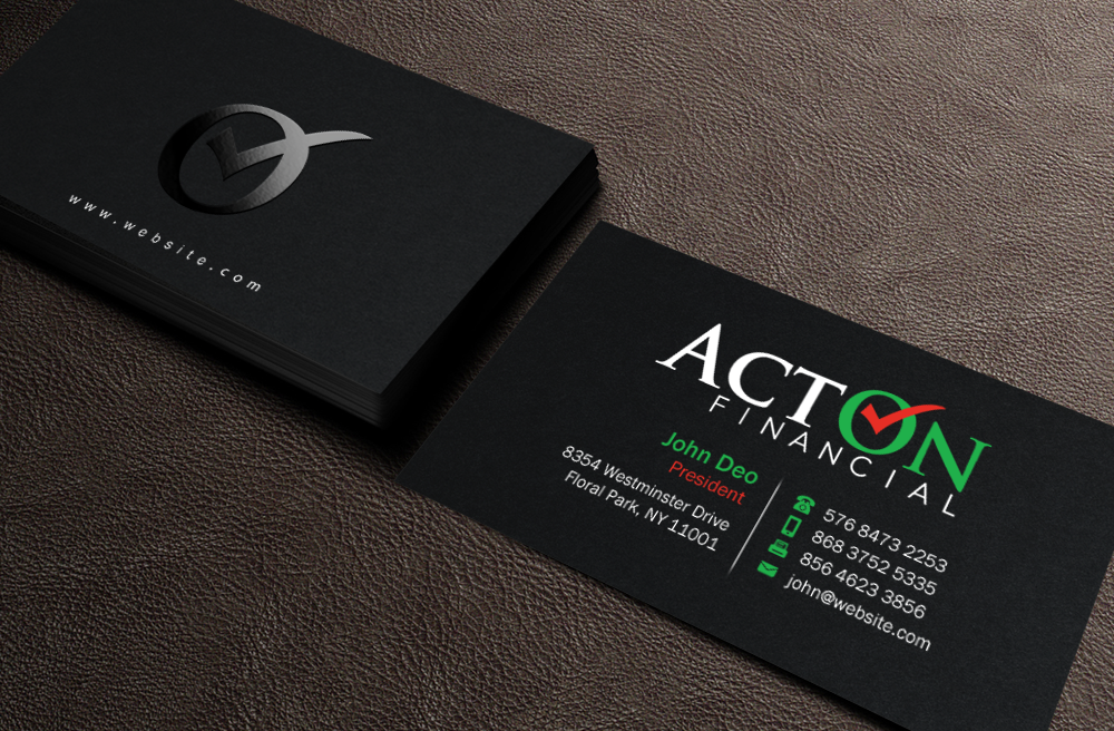 Diseño de Papelería por Brand aid para ActOn Financial | Diseño #12031825